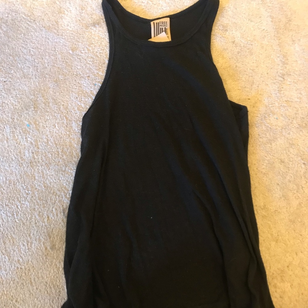 Free People Black Tank